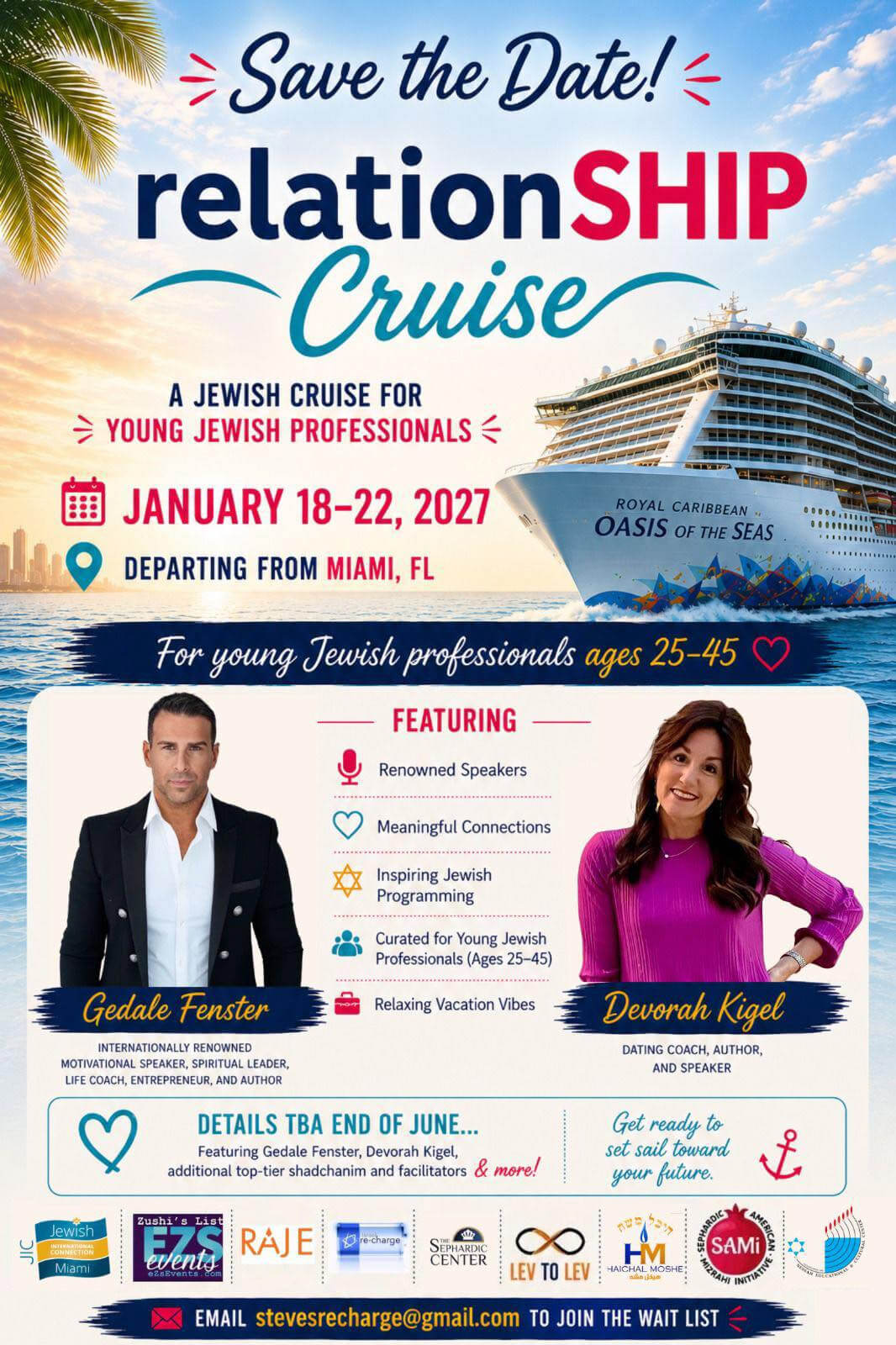 January 18-22, 2027